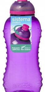 bottiglia di idratazione viola 330 ml