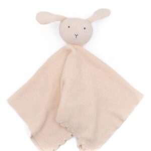 peluche coniglietto rosa lavorato a mano