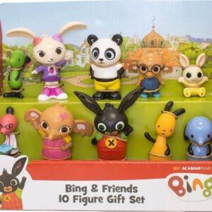 set di action figure bing friends 10 personaggi idea regalo